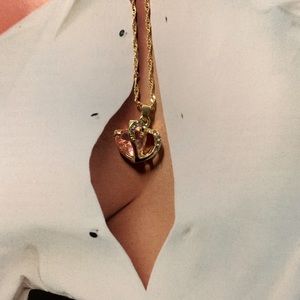 18K Gold Plated Heart Pendant Necklace